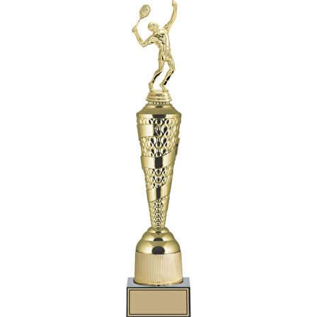 ODAK KUPA - Figürlü Kupalar - Tenis Erkek Figürlü Kupalar FG-027 A - 49 cm