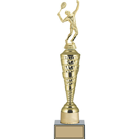 ODAK KUPA - Figürlü Kupalar - Tenis Erkek Figürlü Kupalar FG-027 B - 46 cm