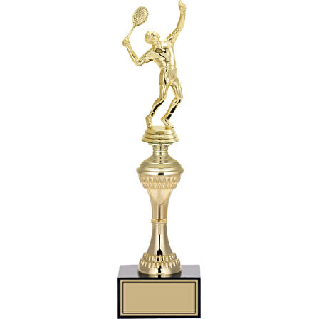 ODAK KUPA - Figürlü Kupalar - Tenis Erkek Figürlü Kupalar FG-029 C - 34 cm