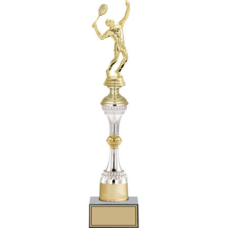 ODAK KUPA - Figürlü Kupalar - Tenis Erkek Figürlü Kupalar FG-032 B - 44 cm