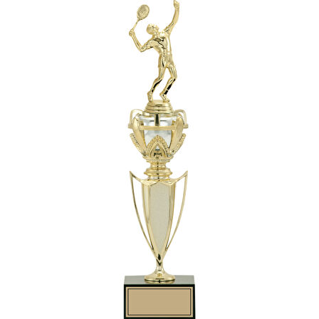 ODAK KUPA - Figürlü Kupalar - Tenis Erkek Figürlü Kupalar FG-044 B - 42 cm