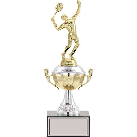 ODAK KUPA - Figürlü Kupalar - Tenis Erkek Figürlü Kupalar FG-046 C - 32 cm