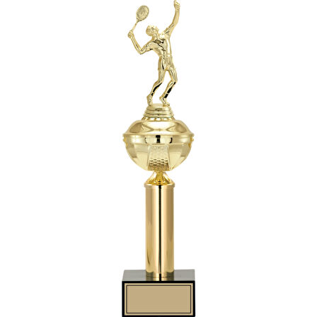 ODAK KUPA - Figürlü Kupalar - Tenis Erkek Figürlü Kupalar FG-047 B - 43 cm
