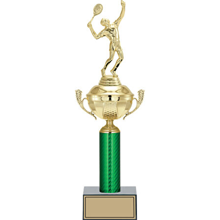 ODAK KUPA - Figürlü Kupalar - Tenis Erkek Figürlü Kupalar FG-050 A - 43 cm