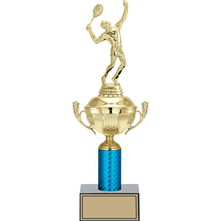 ODAK KUPA - Figürlü Kupalar - Tenis Erkek Figürlü Kupalar FG-052 C - 38 cm