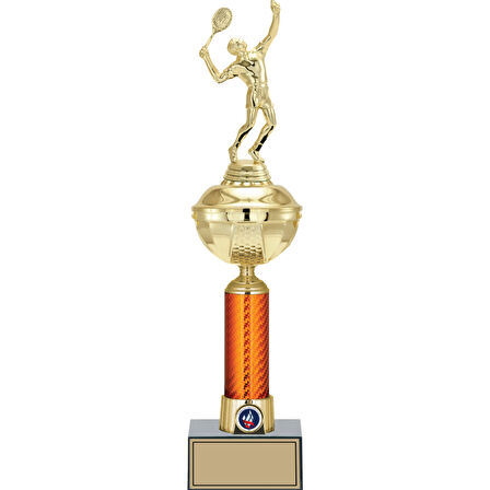 ODAK KUPA - Figürlü Kupalar - Tenis Erkek Figürlü Kupalar FG-055 B - 45 cm