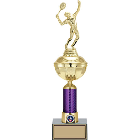 ODAK KUPA - Figürlü Kupalar - Tenis Erkek Figürlü Kupalar FG-059 C - 42 cm