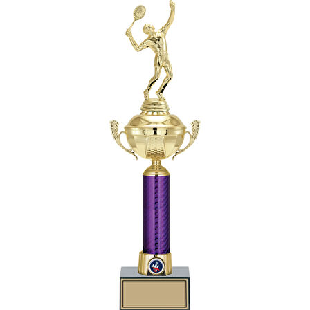 ODAK KUPA - Figürlü Kupalar - Tenis Erkek Figürlü Kupalar FG-060 B - 45 cm