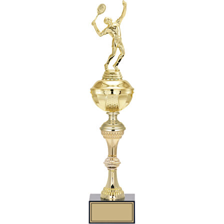 ODAK KUPA - Figürlü Kupalar - Tenis Erkek Figürlü Kupalar FG-061 C - 46 cm