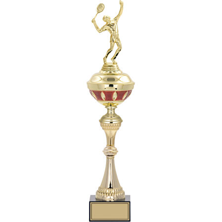ODAK KUPA - Figürlü Kupalar - Tenis Erkek Figürlü Kupalar FG-064 A - 52 cm