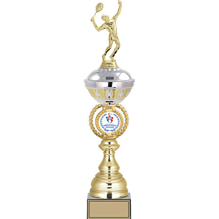 ODAK KUPA - Figürlü Kupalar - Tenis Erkek Figürlü Kupalar FG-066 A - 51 cm