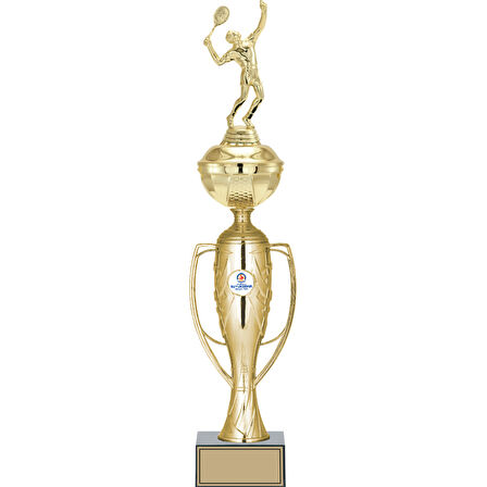 ODAK KUPA - Figürlü Kupalar - Tenis Erkek Figürlü Kupalar FG-071 B - 51 cm