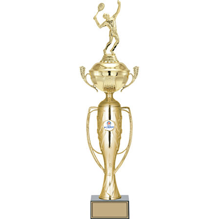 ODAK KUPA - Figürlü Kupalar - Tenis Erkek Figürlü Kupalar FG-072 A - 55 cm