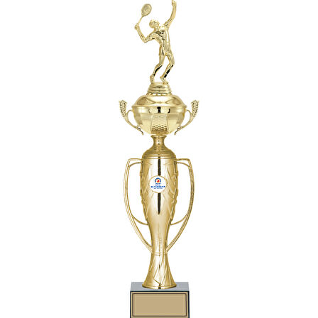ODAK KUPA - Figürlü Kupalar - Tenis Erkek Figürlü Kupalar FG-072 B - 51 cm
