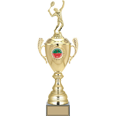 ODAK KUPA - Figürlü Kupalar - Tenis Erkek Figürlü Kupalar FG-080 A - 51 cm
