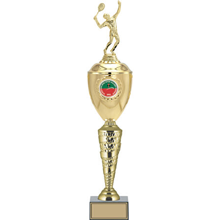 ODAK KUPA - Figürlü Kupalar - Tenis Erkek Figürlü Kupalar FG-081 B - 60 cm