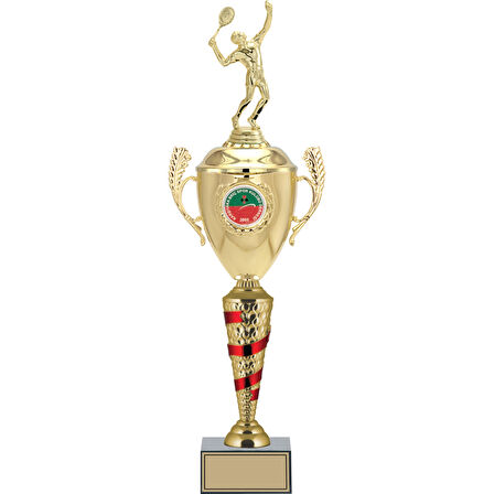 ODAK KUPA - Figürlü Kupalar - Tenis Erkek Figürlü Kupalar FG-082 C - 57 cm