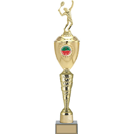 ODAK KUPA - Figürlü Kupalar - Tenis Erkek Figürlü Kupalar FG-083 B - 64 cm