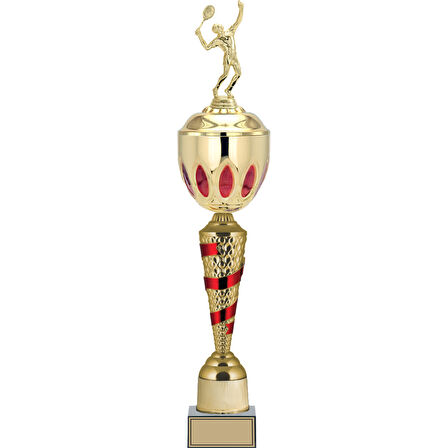 ODAK KUPA - Figürlü Kupalar - Tenis Erkek Figürlü Kupalar FG-086 A - 66 cm