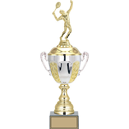 ODAK KUPA - Figürlü Kupalar - Tenis Erkek Figürlü Kupalar FG-087 C - 45 cm