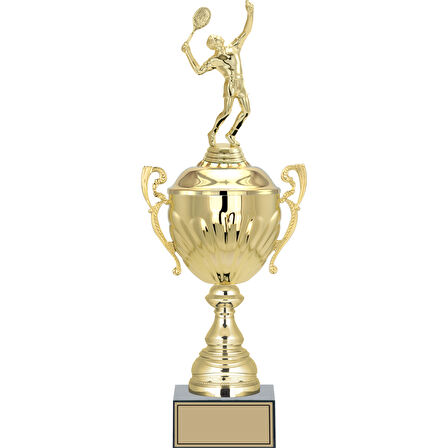 ODAK KUPA - Figürlü Kupalar - Tenis Erkek Figürlü Kupalar FG-089 C - 44 cm