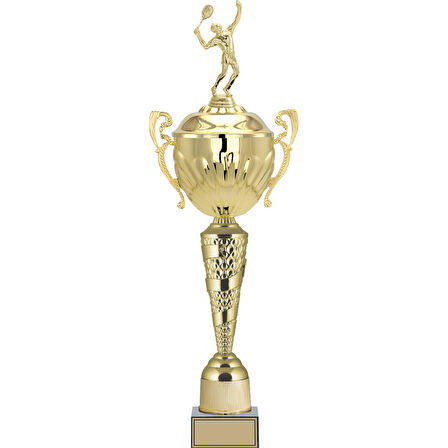 ODAK KUPA - Figürlü Kupalar - Tenis Erkek Figürlü Kupalar FG-090 A - 69 cm