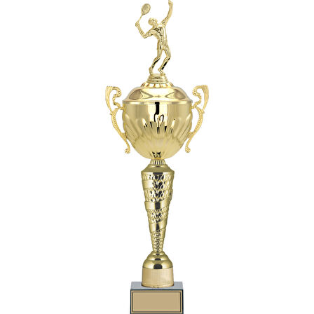 ODAK KUPA - Figürlü Kupalar - Tenis Erkek Figürlü Kupalar FG-090 B - 62 cm