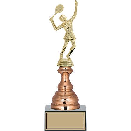 ODAK KUPA - Figürlü Kupalar - Tenis Kadın Figürlü Kupalar FG-024 C - 30 cm
