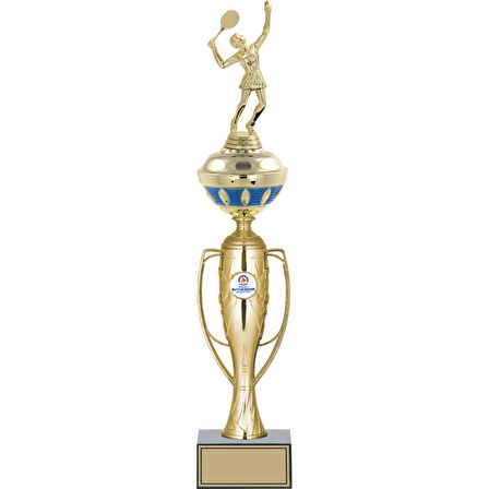 ODAK KUPA - Figürlü Kupalar - Tenis Kadın Figürlü Kupalar FG-074 C - 49 cm