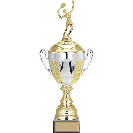 ODAK KUPA - Figürlü Kupalar - Tenis Kadın Figürlü Kupalar FG-087 A - 50 cm