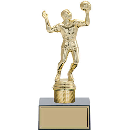 ODAK KUPA - Figürlü Kupalar - Voleybol Erkek Figürlü Kupalar FG-001 B - 21 cm