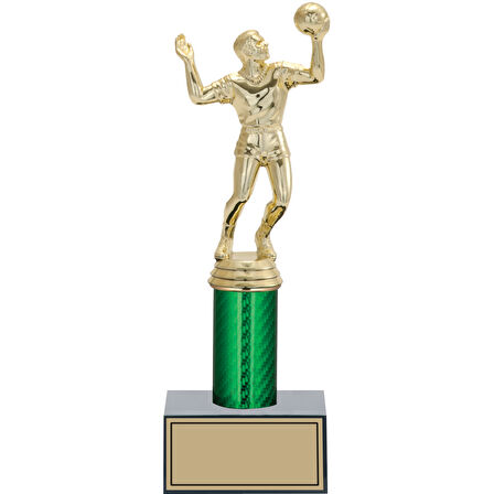 ODAK KUPA - Figürlü Kupalar - Voleybol Erkek Figürlü Kupalar FG-006 C - 26 cm