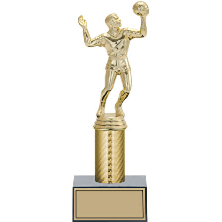 ODAK KUPA - Figürlü Kupalar - Voleybol Erkek Figürlü Kupalar FG-007 C - 26 cm