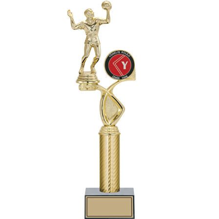 ODAK KUPA - Figürlü Kupalar - Voleybol Erkek Figürlü Kupalar FG-015 A - 40 cm