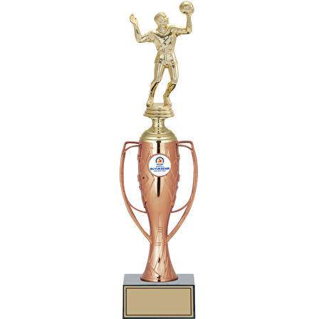 ODAK KUPA - Figürlü Kupalar - Voleybol Erkek Figürlü Kupalar FG-025 C - 38 cm