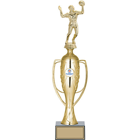 ODAK KUPA - Figürlü Kupalar - Voleybol Erkek Figürlü Kupalar FG-026 B - 42 cm