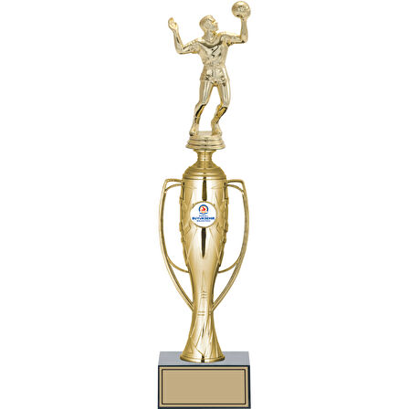 ODAK KUPA - Figürlü Kupalar - Voleybol Erkek Figürlü Kupalar FG-026 C - 40 cm