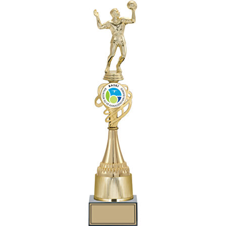 ODAK KUPA - Figürlü Kupalar - Voleybol Erkek Figürlü Kupalar FG-036 A - 44 cm