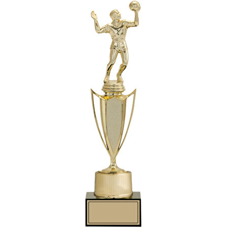 ODAK KUPA - Figürlü Kupalar - Voleybol Erkek Figürlü Kupalar FG-040 B - 38 cm