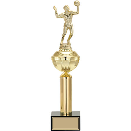 ODAK KUPA - Figürlü Kupalar - Voleybol Erkek Figürlü Kupalar FG-047 B - 42 cm