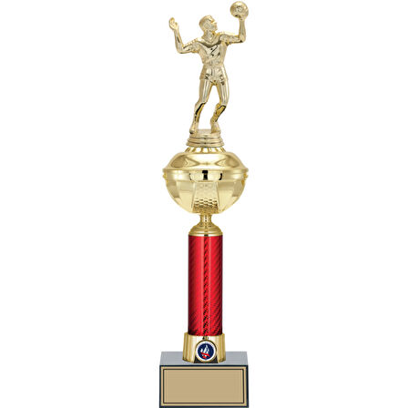 ODAK KUPA - Figürlü Kupalar - Voleybol Erkek Figürlü Kupalar FG-053 A - 46 cm