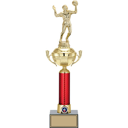 ODAK KUPA - Figürlü Kupalar - Voleybol Erkek Figürlü Kupalar FG-054 A - 46 cm