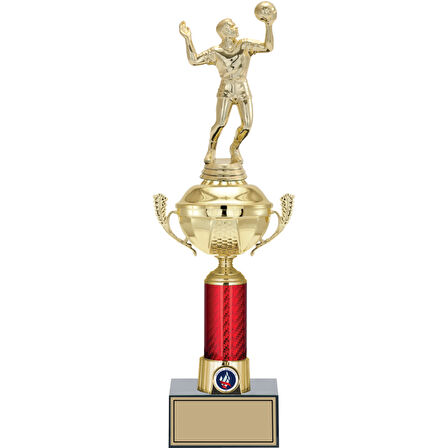 ODAK KUPA - Figürlü Kupalar - Voleybol Erkek Figürlü Kupalar FG-054 C - 41 cm