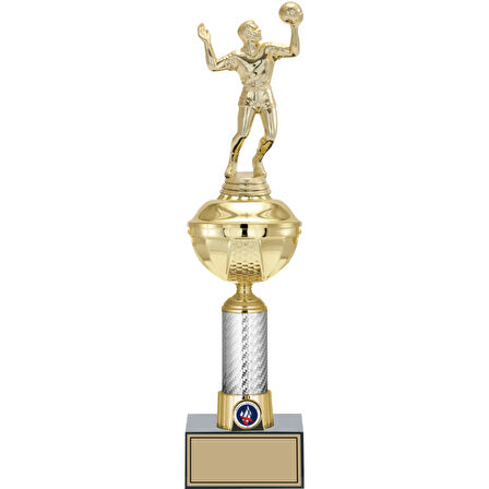 ODAK KUPA - Figürlü Kupalar - Voleybol Erkek Figürlü Kupalar FG-057 C - 41 cm