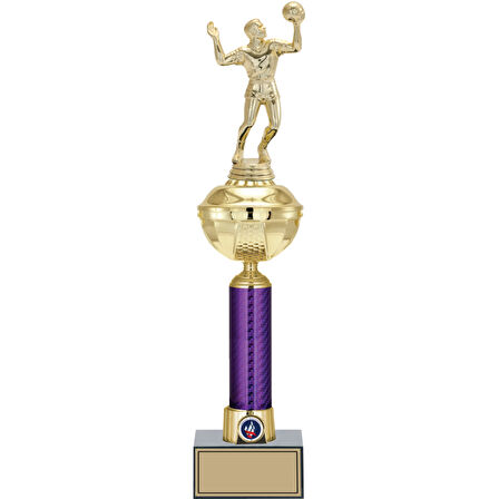 ODAK KUPA - Figürlü Kupalar - Voleybol Erkek Figürlü Kupalar FG-059 A - 46 cm