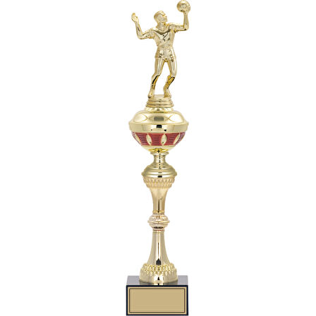 ODAK KUPA - Figürlü Kupalar - Voleybol Erkek Figürlü Kupalar FG-064 B - 48 cm