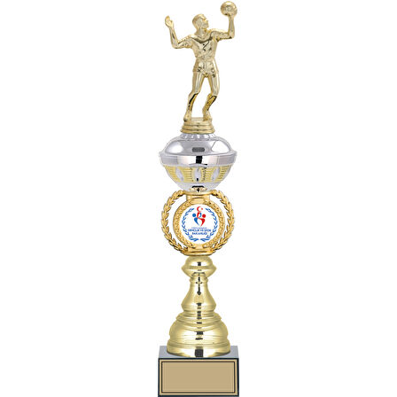 ODAK KUPA - Figürlü Kupalar - Voleybol Erkek Figürlü Kupalar FG-066 B - 47 cm