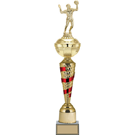 ODAK KUPA - Figürlü Kupalar - Voleybol Erkek Figürlü Kupalar FG-077 A - 58 cm