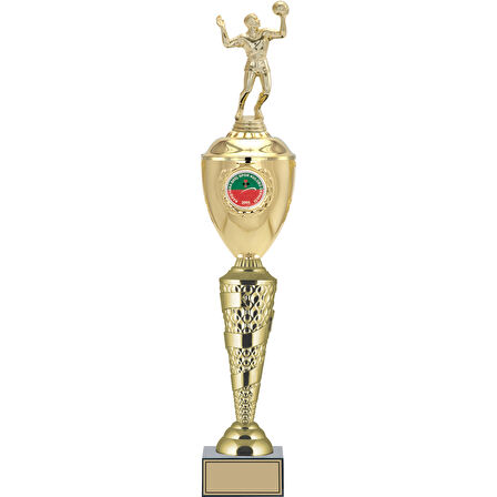ODAK KUPA - Figürlü Kupalar - Voleybol Erkek Figürlü Kupalar FG-081 A - 61 cm