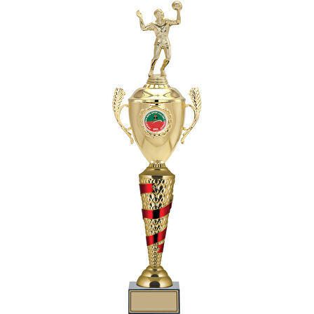 ODAK KUPA - Figürlü Kupalar - Voleybol Erkek Figürlü Kupalar FG-082 A - 61 cm